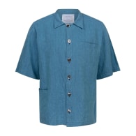 M04 Short Sleeved Shirt -Chambray image