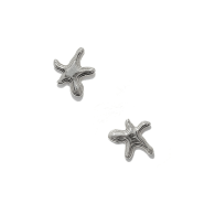 Silver Astero Starfish Stud Earrings image