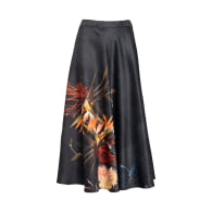 Gift Long Printed Skirt | ARTISTA | Wolf & Badger Gift Long Printed Skirt | ARTISTA | Wolf & Badger