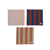 Kurin Dish Cloth - Pack Of 3 - Caramel / Blue image