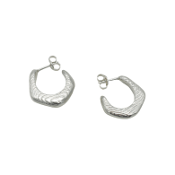 Ondine Sterling Silver Hoop Earrings image