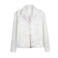 White Denim Jacket image