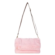 Faux Fur Bag- Super Soft- Pink image