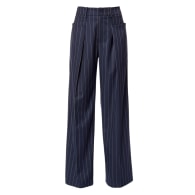 Stacey Mood Indigo Tennis Stripe Wide Trousers image