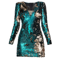 Emerald Sequin Dress Marine image