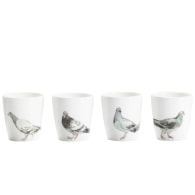 Pigeons Set Of 4 Egg Cups image