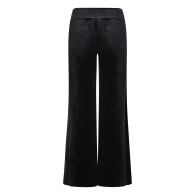 Navy Blue Darted Flare Pants by NOCTURNE