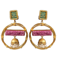 J'Adore Rose - Statement Earrings image