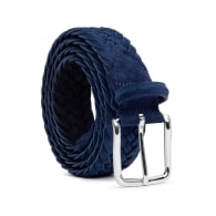 Buy Highlander HIGHLANDER Men Grey Woven Design Belt at Redfynd