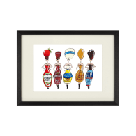 Saucy Ladies Signed Limited Edition Small Print image