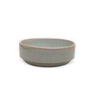 Flores Ceramic Cereal Bowl Medium - Dove Green image