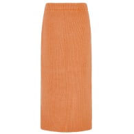 Chloe Knitted Midi Co-Ord Skirt Apricot image