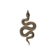 Enamel Pin Snake image