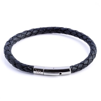 Mens leather bracelets designer outlet