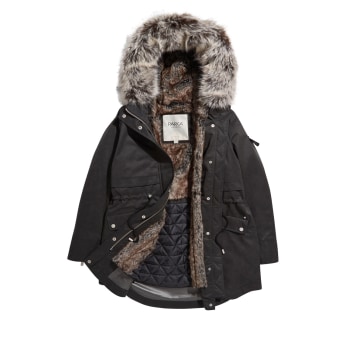 Women s Designer Parka Coats Wolf Badger