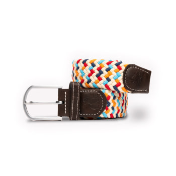 Men's Monogram Tongue Buckle Woven Belt - Men's Belts - New In 2023