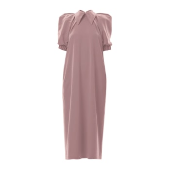 Women's Asymmetrical Midi Slip Dress - A New Day™ Pink XL