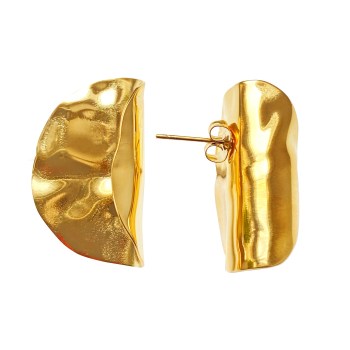 Louis Vuitton Upcycled Clip-on Earrings Gold - $65 - From Katheline