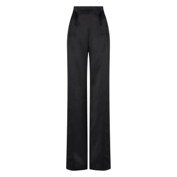 Black Silk Pants Sandwashed Silk Trousers High-waisted Black Silk Pants  Silk Straight-leg Pants Silk Trousers -  Canada