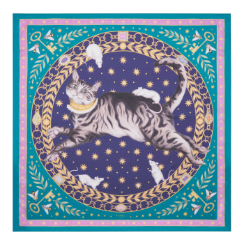 Maharaja's Rifle – Sienna, Ladies Silk Scarf – Luxury Scarf UK – Furious  Goose