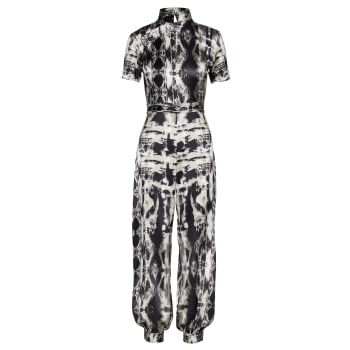 Black and white store jumpsuits discount