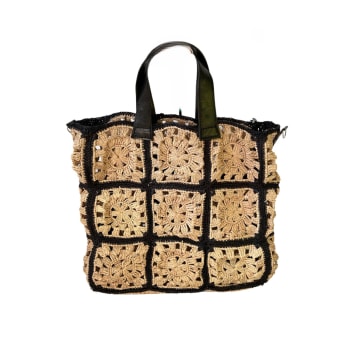 Franka straw ring tote bag sale