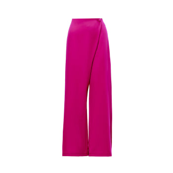 Designer Pink Purple Trousers Jeans Leggings For Women Wolf