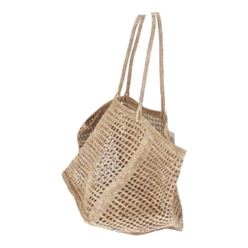 Designer top raffia handbags