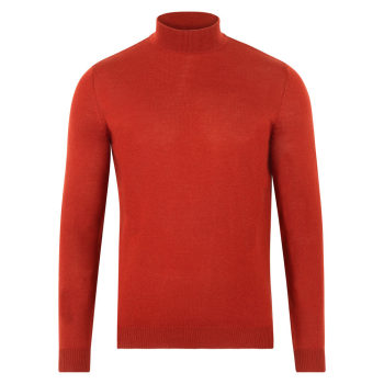 HUGO - Turtleneck sweater in extra-fine merino wool