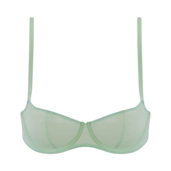 Sheer Teal Thistle Bralette, LIMITED EDITION, Luciela