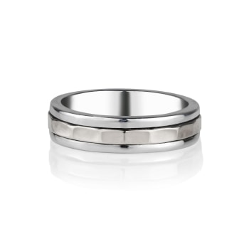 Handmade mens silver rings shop
