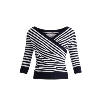Women s Designer White Knitwear Wolf Badger