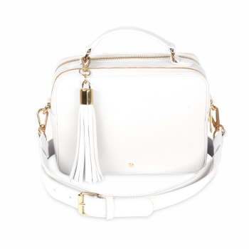 Vegan leather handbag Teria Yabar White in Vegan leather - 15285301