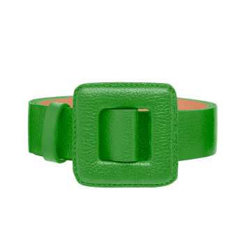 Wide green hot sale belt