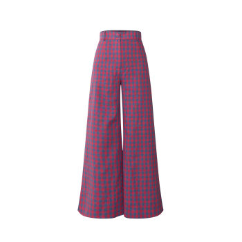 TAYLOR Wide-leg Palazzo Pants In Hot Pink