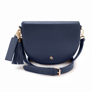 Rosie Pebbled Leather Crossbody Celeste Blue, HANDBAGS