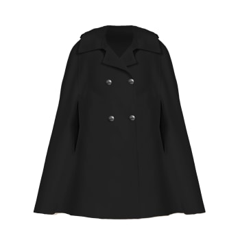 Girls cape coats clearance