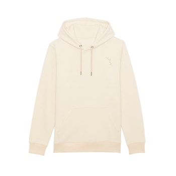 Adiba Embroidered Bear Hoodie Sweater