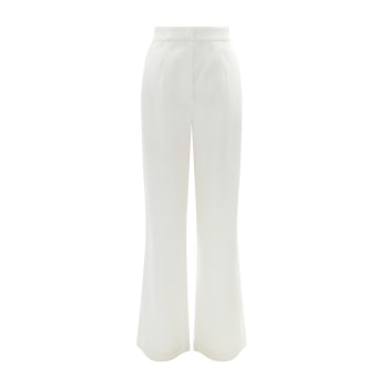 Designer White Trousers, Jeans & Leggings For Women