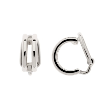Ostrifin Earing Claw Ear Hook Clip Earrings Women Four-Prong Setting  Fashion Earrings