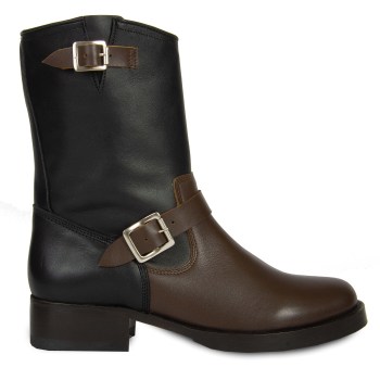 Women s Designer Ankle Boots Shoes Wolf Badger