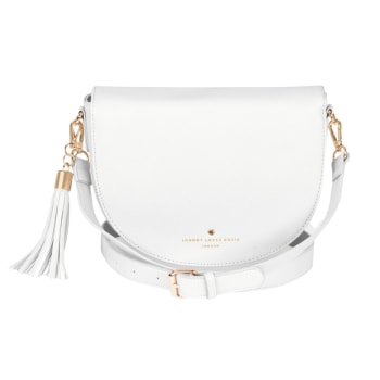 Vegan leather handbag Louis Vuitton White in Vegan leather - 28856027