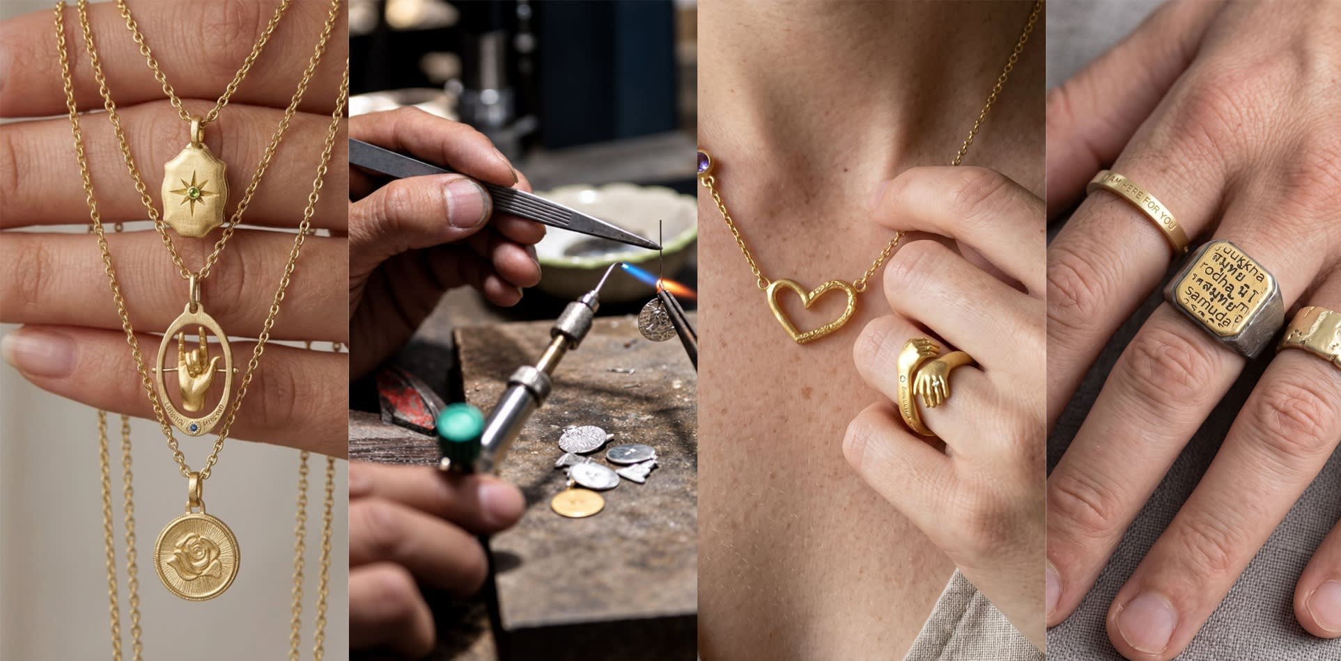 Quiet Undercurrent Of Alignment Ring | Touch of Yoga | Wolf & Badger