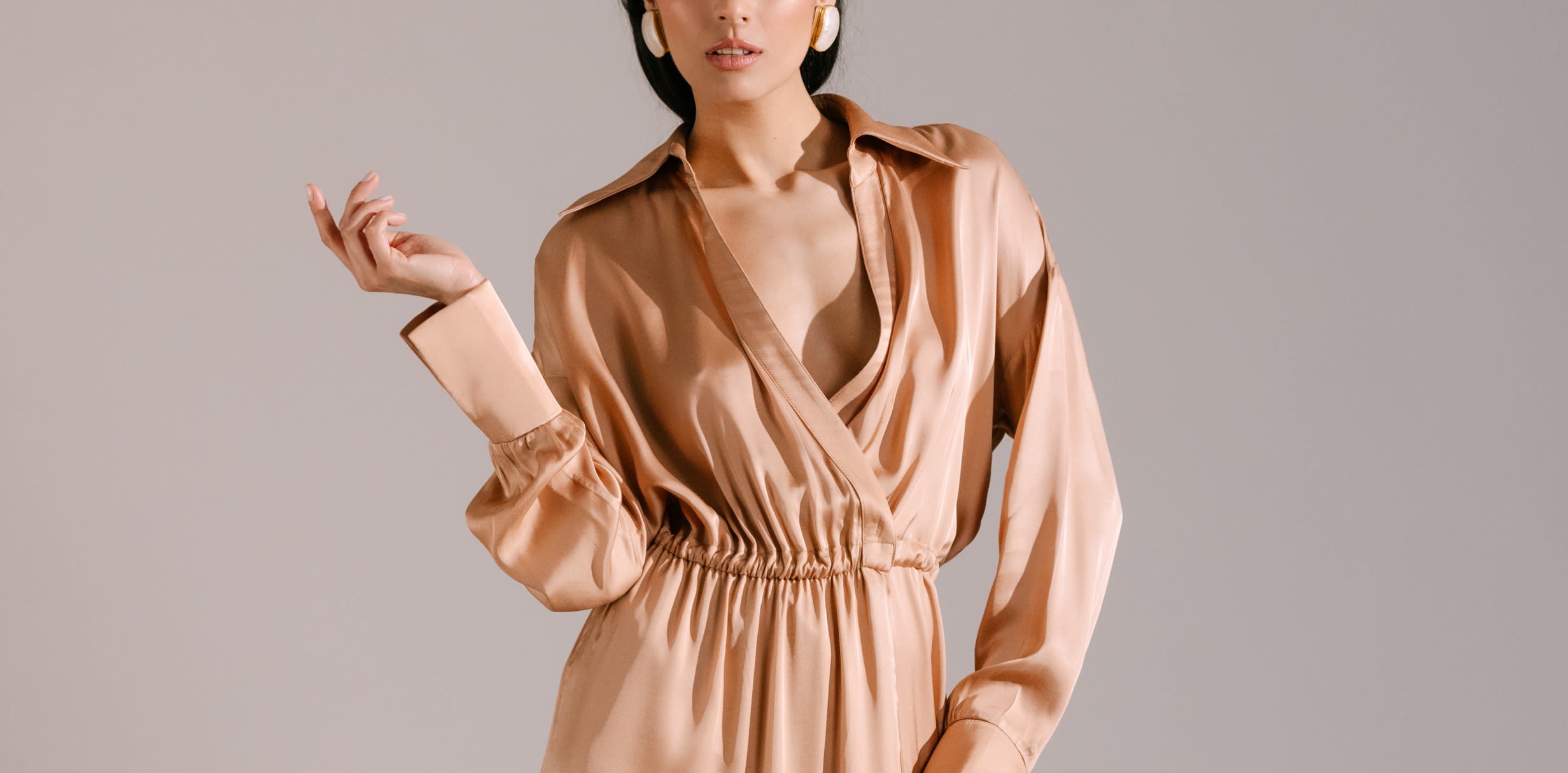 socialite dress City Satin Blazer in Red Casual dresses Softly focused blooms gentel a winsome dress designed with a corset Vintage, Printed, Lantern Sleeves, Loose