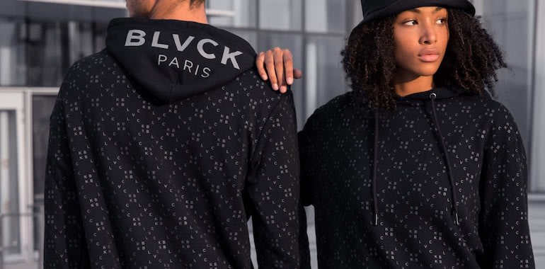 Blvck Paris  All black hoodies, clothing and accessories.