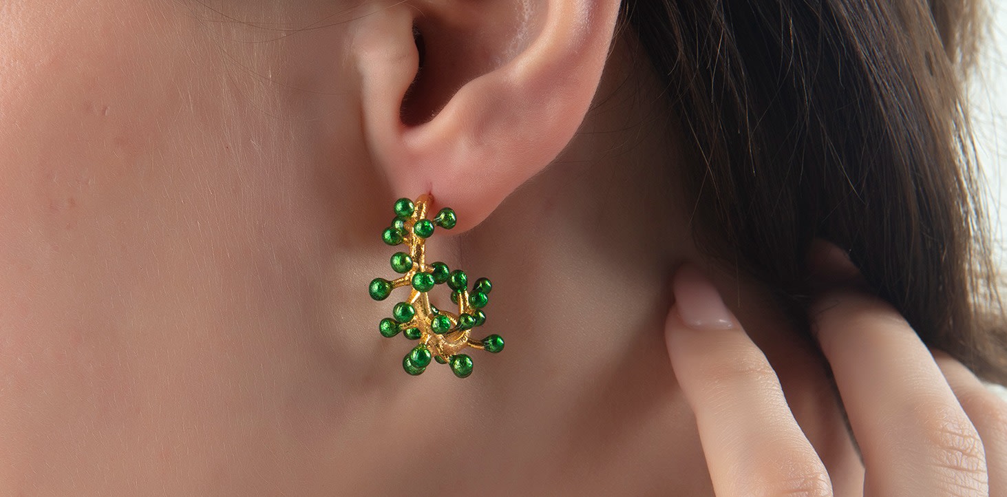 Mens butterfly earrings deals