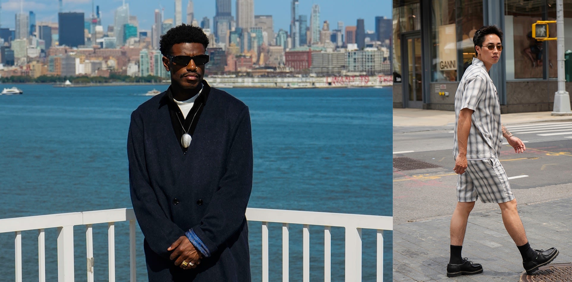 Men's Olive Trench Coat - Leon | Éclectique | Wolf & Badger