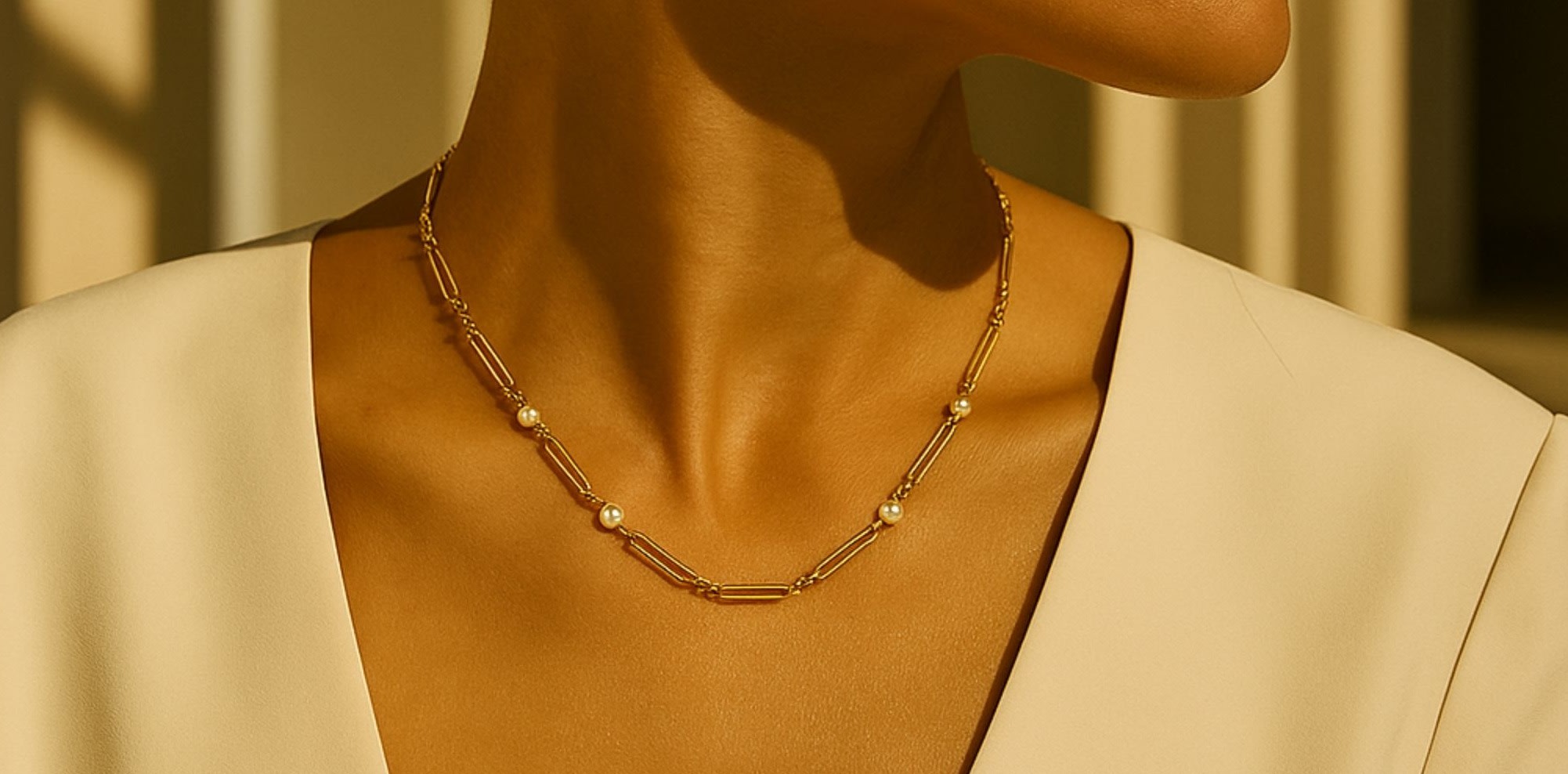 Light Line Asymmetric Bar Necklace In Gold With Diamonds | Lily Flo ...
