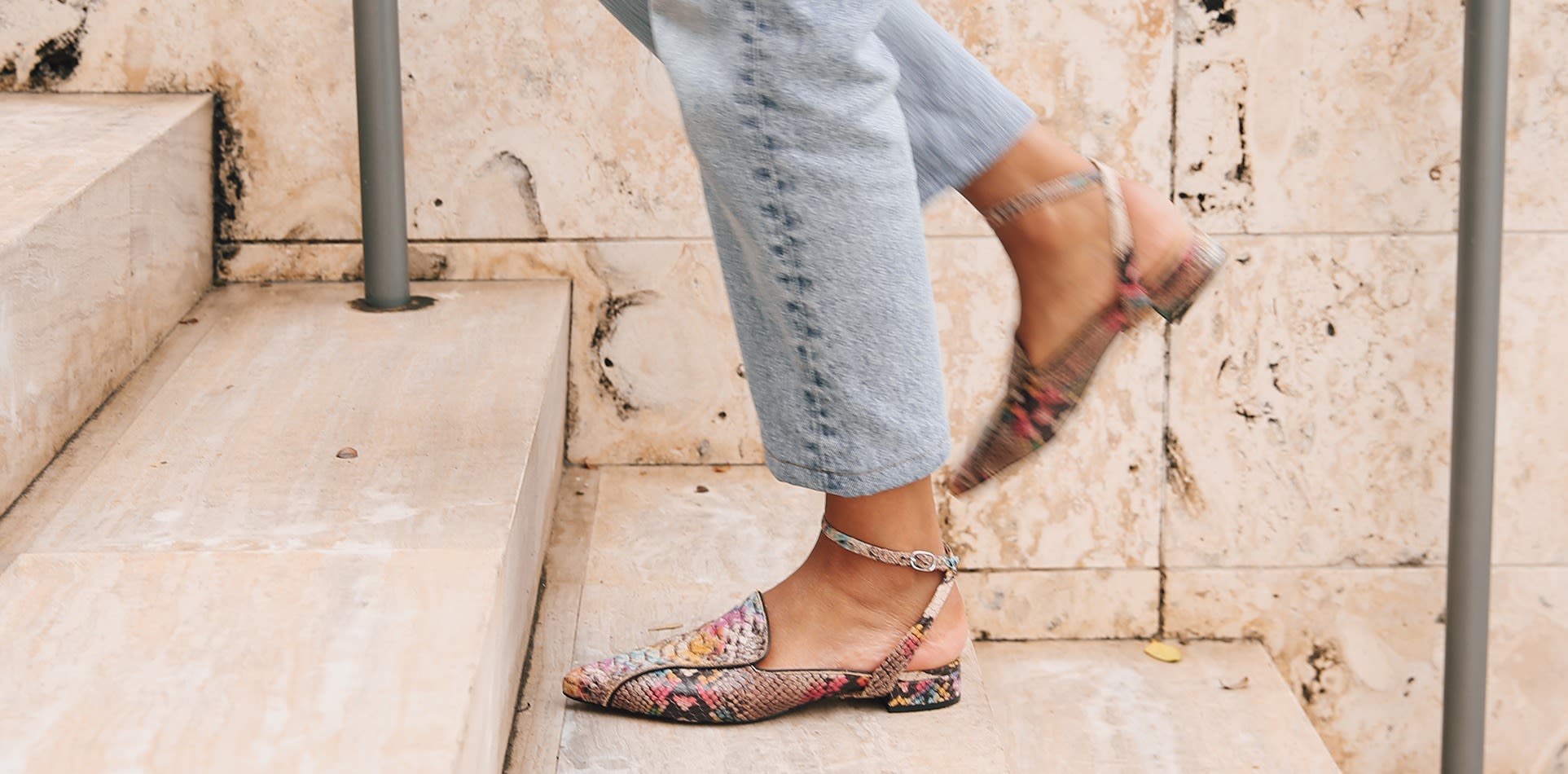 Leopard Ballet Flat + Studded Twiggy