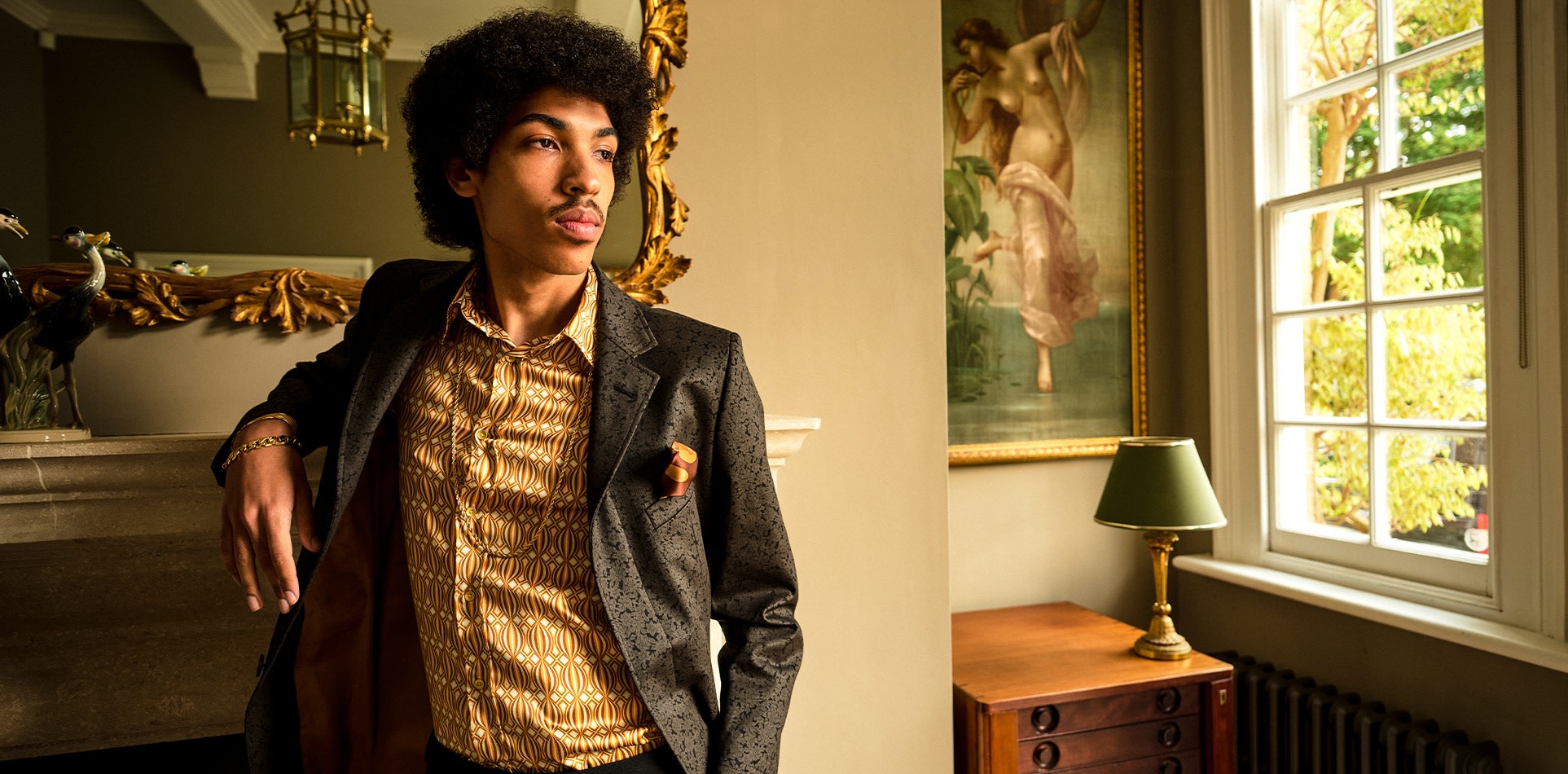 All Black Leather Wallet Gresham Blake Wolf Badger